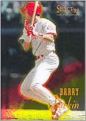 MLB 1995 Select Certified - No 27 - Barry Larkin