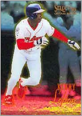 MLB 1995 Select Certified - No 91 - Kenny Lofton