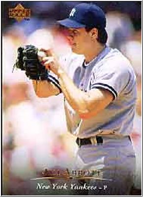 MLB 1995 Upper Deck - No 207 - Jim Abbott