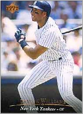 MLB 1995 Upper Deck - No 209 - Bernie Williams