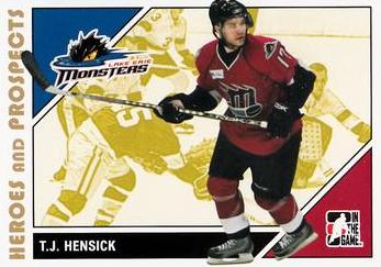 NHL 2007-08 ITG Heroes and Prospects - No 144 - T.J. Hensick