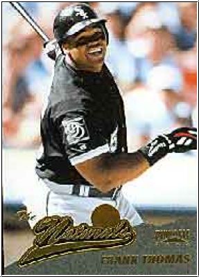 MLB 1996 Pinnacle - No. 135 - Frank Thomas