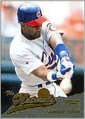 MLB 1996 Pinnacle - No. 140 - Sammy Sosa