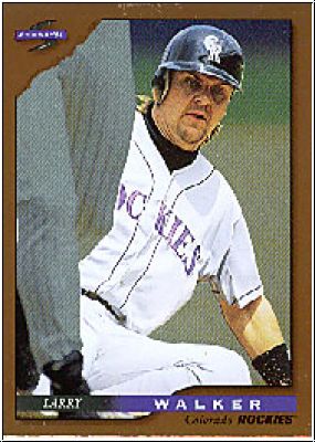 MLB 1996 Score Dugout Collection - No A13 - Larry Walker