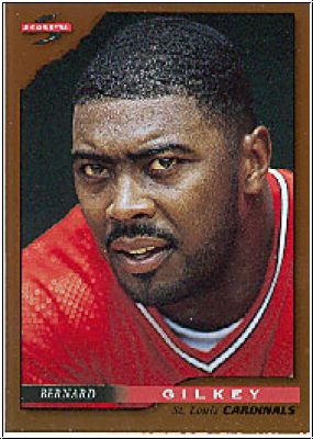 MLB 1996 Score Dugout Collection - No A31 - Bernard Gilkey