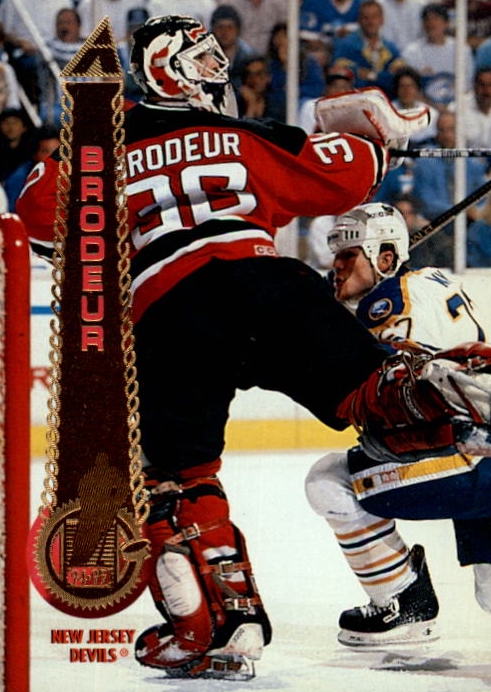 NHL 1994 / 95 Pinnacle - No 145 - Martin Brodeur