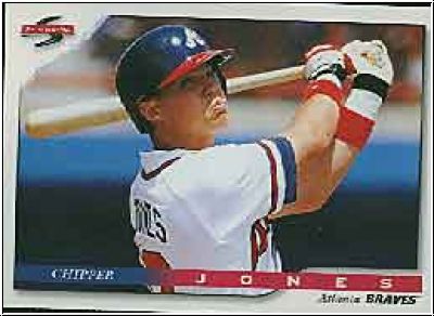 MLB 1996 Score - No 322 - Chipper Jones