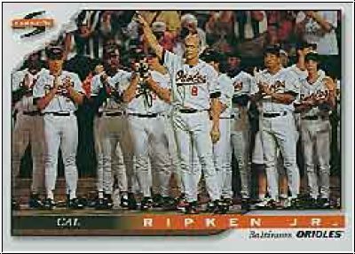 MLB 1996 Score - No 60 - Cal Ripken jr.