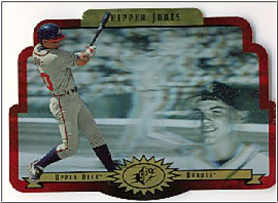 MLB 1996 SPx Gold - No 2 - Chipper Jones