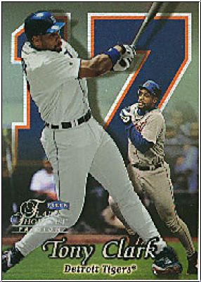 MLB 1999 Flair Showcase Row 2 Passion - No 32 - Tony Clark