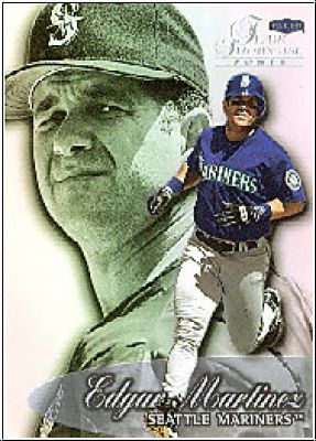 MLB 1999 Flair Showcase Row 3 - No 102 - Edgar Martinez