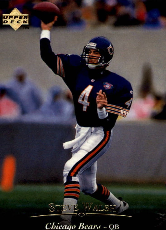 NFL 1995 Upper Deck - No 149 - Steve Walsh