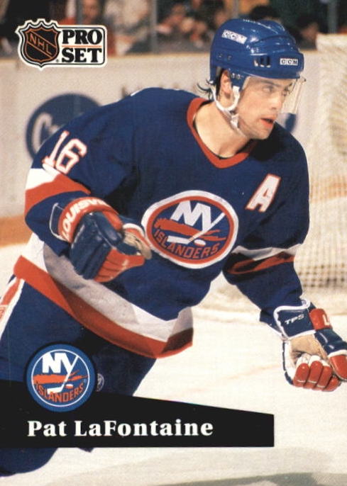 NHL 1991-92 ProSet French - No 149 - Pat LaFontaine