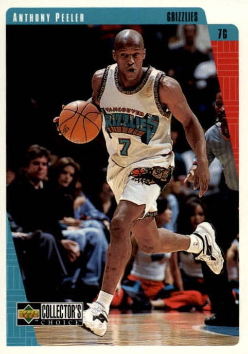 NBA 1997-98 Collector's Choice - No 149 - Anthony Peeler