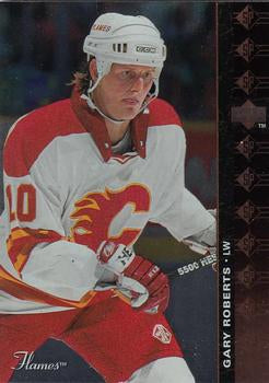 NHL 1994 / 95 Upper Deck SP Inserts - No SP-14 - Gary Roberts