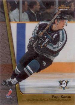 NHL 1998-99 Finest Double Sided Mystery Finest - No M14 - Paul Kariya / Paul Kariya