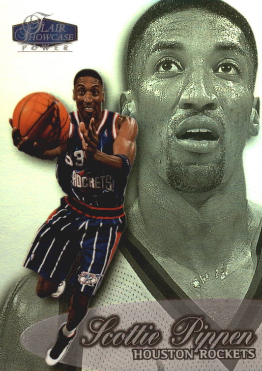 NBA 1998 / 99 Flair Showcase Row 3 - No 14 - Scottie Pippen