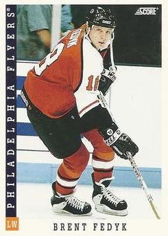 NHL 1993 / 94 Score Canadian - No 14 - Brent Fedyk