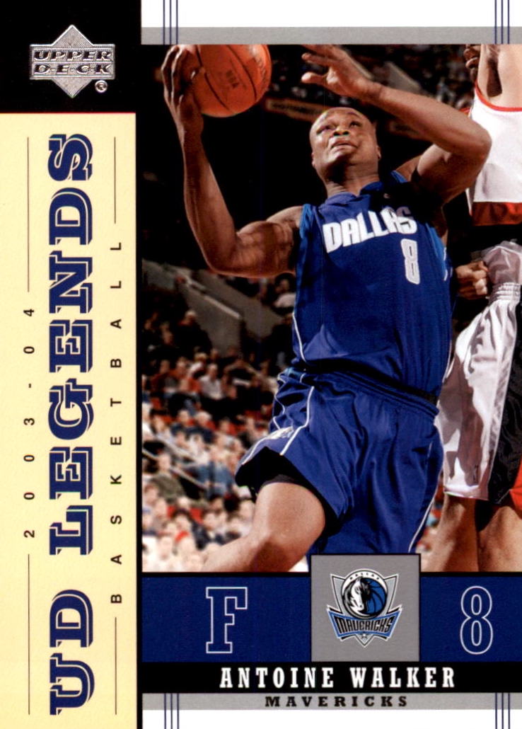 NBA 2003 / 04 Upper Deck Legends - No 14 - Antoine Walker