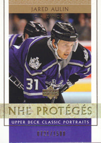 NHL 2002-03 Upper Deck Classic Portraits - No 131 - Jared Aulin