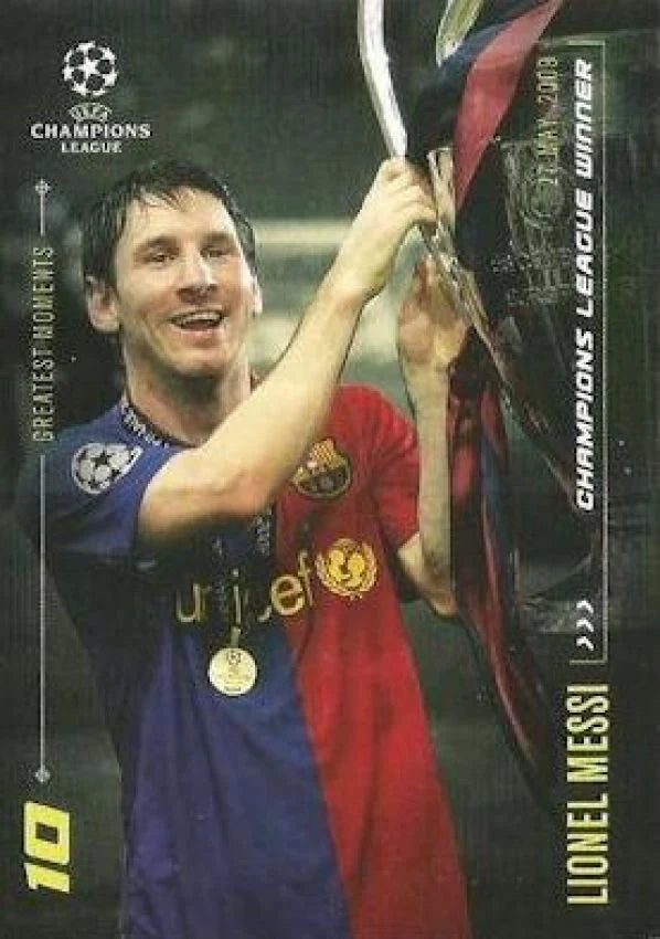 Fussball 2021 Topps UEFA Champions League Designed by Lionel Messi - Lionel Messi