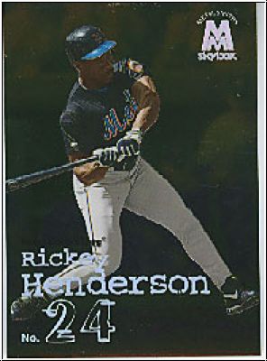 MLB 1999 SkyBox Molten Metal - No 93 - Rickey Henderson