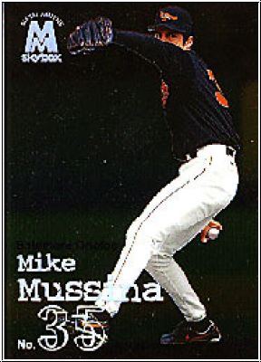 MLB 1999 SkyBox Molten Metal - No 99 - Mike Mussina