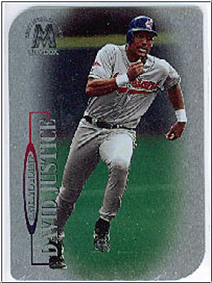 MLB 1999 SkyBox Molten Metal Xplosion - No 115 - David Justice
