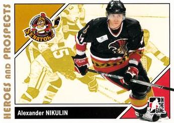 NHL 2007-08 ITG Heroes and Prospects - No 150 - Alexander Nikulin