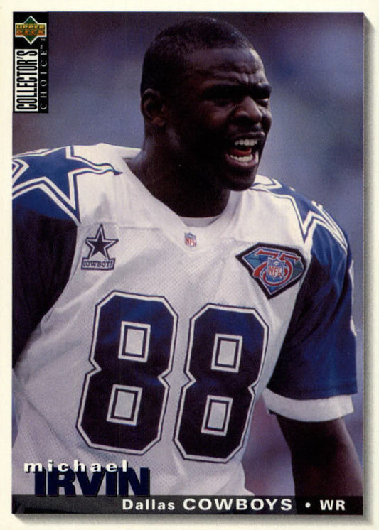 NFL 1995 Collector's Choice - No 150 - Michael Irvin