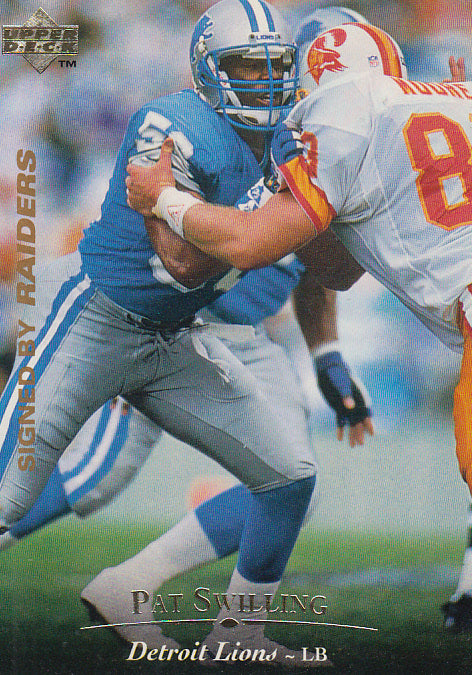 NFL 1995 Upper Deck - No 150 - Pat Swilling