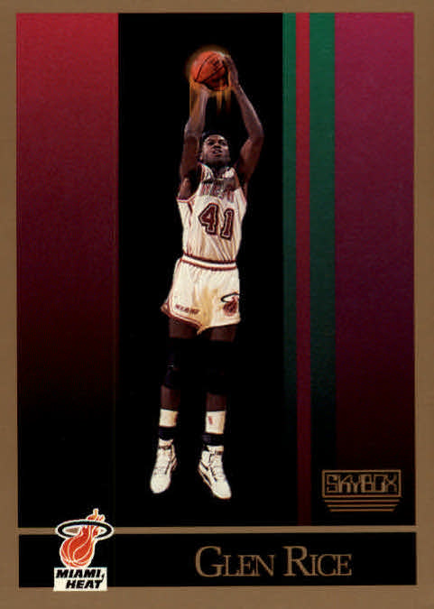 NBA 1990-91 SkyBox - No 150 - Glen Rice