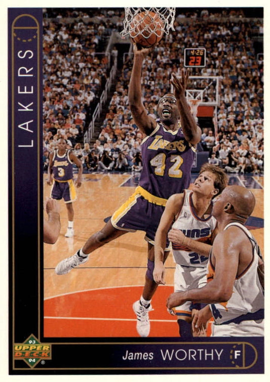 NBA 1993-94 Upper Deck German - No 150 - James Worthy