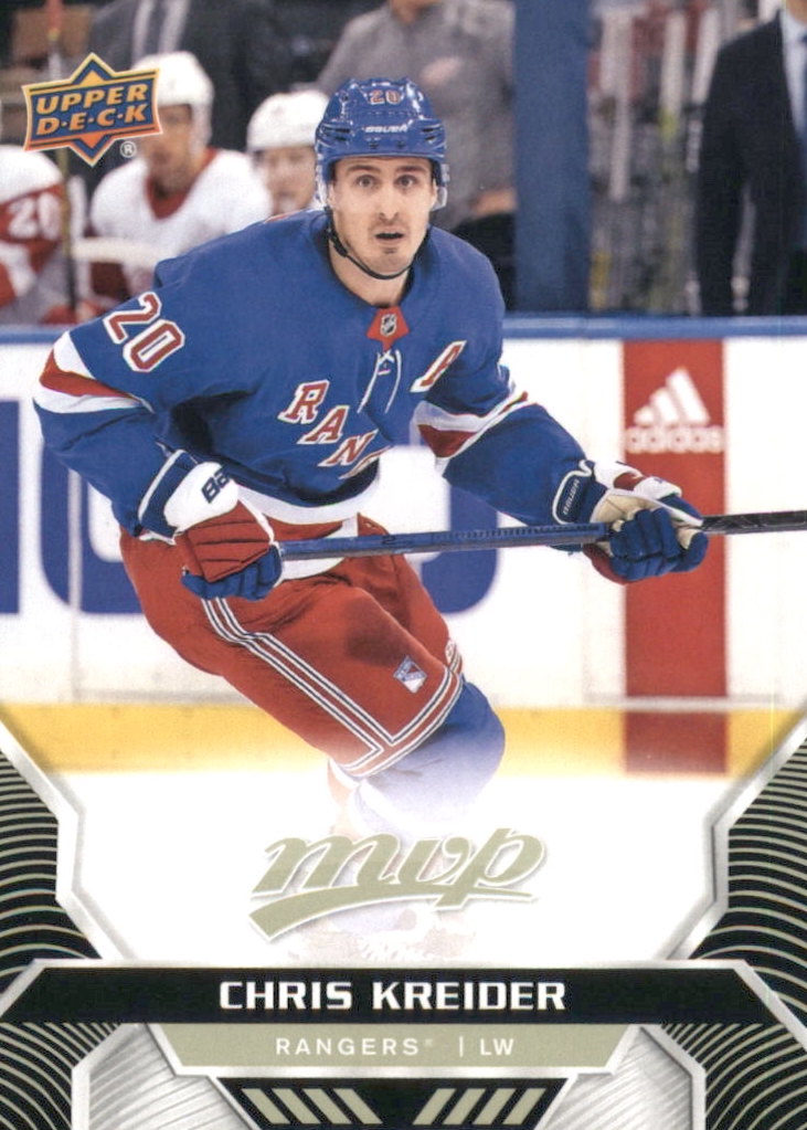 NHL 2020-21 Upper Deck MVP - No 152 - Chris Kreider