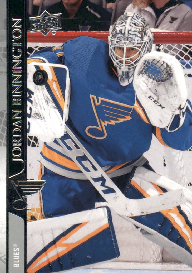 NHL 2020-21 Upper Deck - No 152 - Jordan Binnington