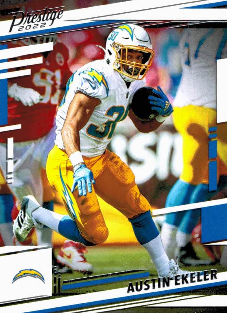 NFL 2022 Prestige - No 152 - Austin Ekeler