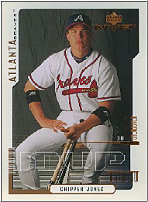 MLB 2000 Upper Deck MVP - No 22 - Chipper Jones