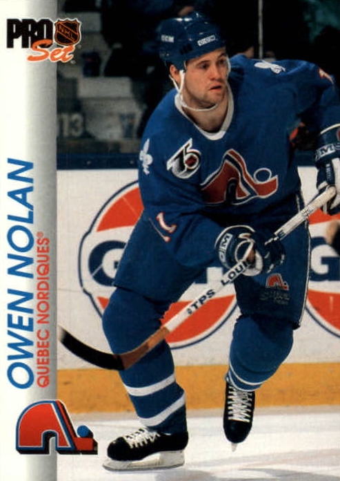 NHL 1992 / 93 ProSet - No 153 - Owen Nolan