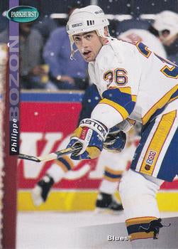 NHL 1994 / 95 Parkhurst SE - No SE153 - Philippe Bozon