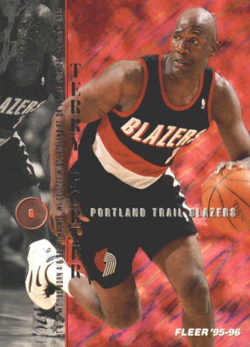 NBA 1995-96 Fleer - No 153 - Terry Porter