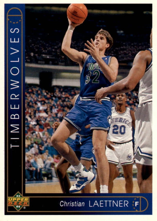 NBA 1993-94 Upper Deck German - No 153 - Christian Laettner