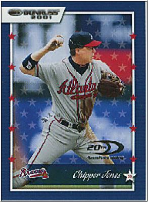 MLB 2001 Donruss - No 4 - Chipper Jones