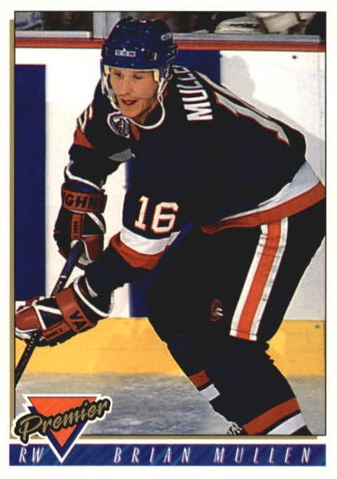 NHL 1993 / 94 Topps Premier - No 154 - Brian Mullen