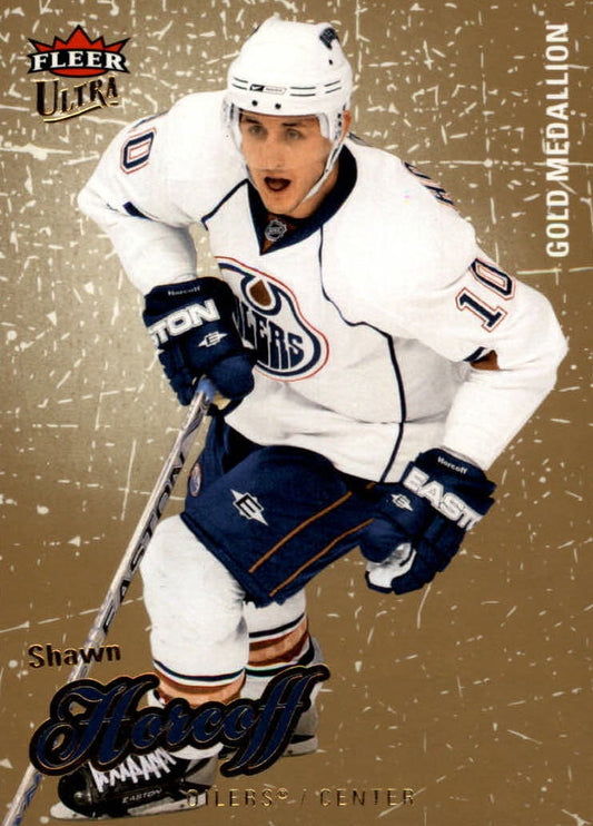 NHL 2008-09 Ultra Gold Medallion - No 154 - Shawn Horcoff