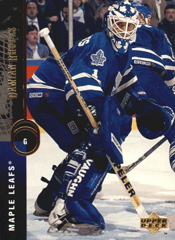 NHL 1994 / 95 Upper Deck - No 154 - Damian Rhodes