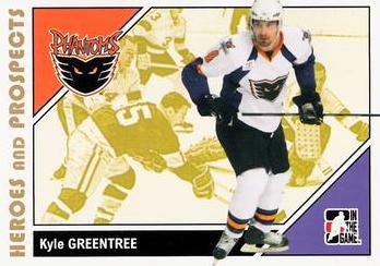 NHL 2007-08 ITG Heroes and Prospects - No 154 - Kyle Greentree