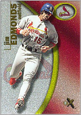 MLB 2001 E-X - No 38 - Jim Edmonds