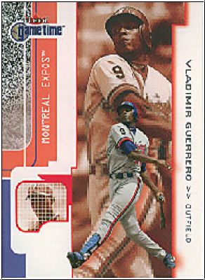 MLB 2001 Fleer Game Time - No 33 - Vladimir Guerrero