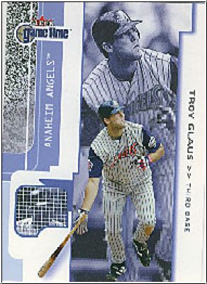 MLB 2001 Fleer Game Time - No 38 - Troy Glaus