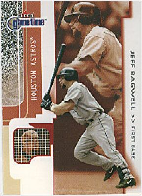 MLB 2001 Fleer Game Time - No 58 - Jeff Bagwell